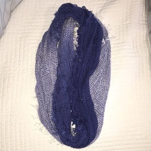 Blue Ombré Infinity Scarf